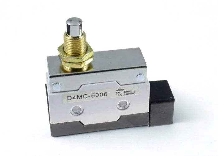 Omron D4MC-5000 panel mount plunger IP67 protection